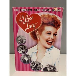 I Love Lucy‎ The Complete First Season 9 DVD Box Set 8 Of 9 Discs Are Sealed
